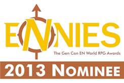 PCGen nominated for a 2013 GenCon EN World RPG Award